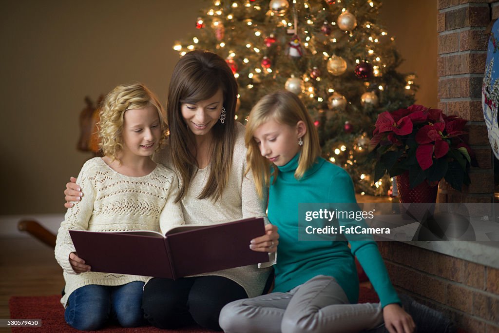 Mother Reading to Her Daughters