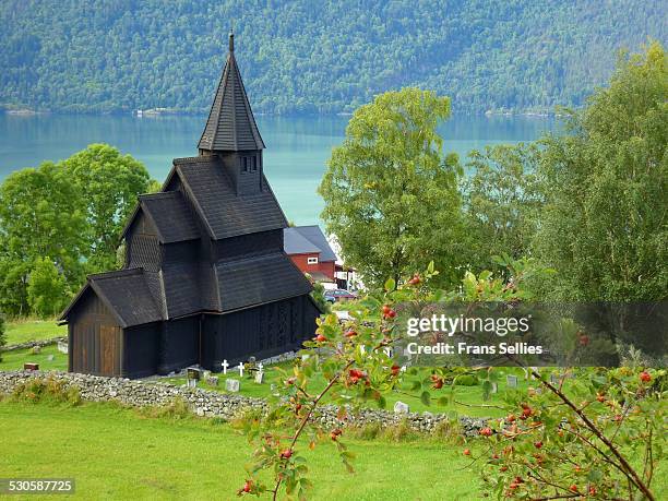 urnes stave church, norway - norwegian culture ストックフォトと画像