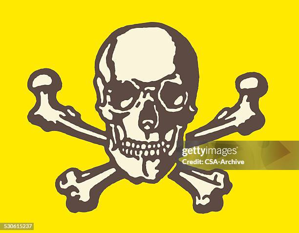 skull and crossbones - pirates stock illustrations