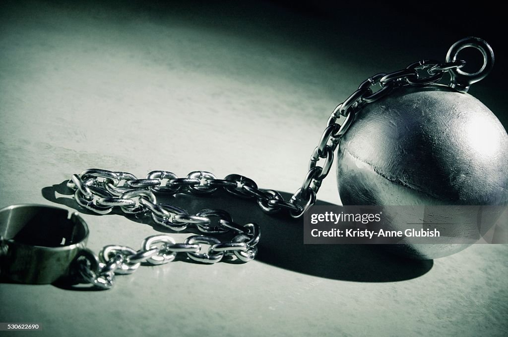 Close-up of Ball and Chain