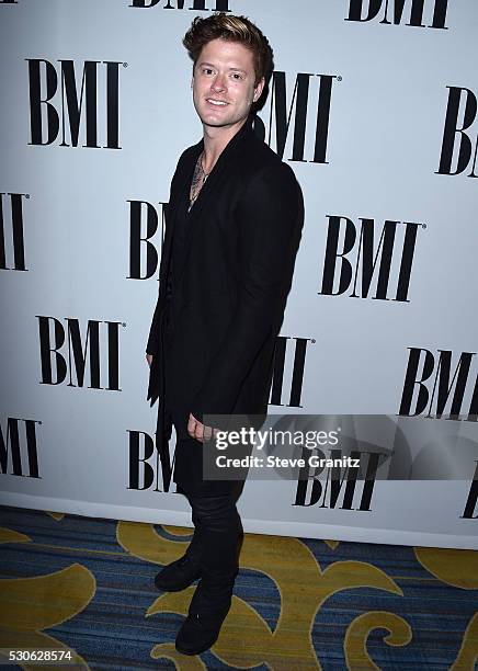 Nash Overstreet arrives at the 64th Annual BMI Pop Awards at the Beverly Wilshire Four Seasons Hotel on May 10, 2016 in Beverly Hills, California.