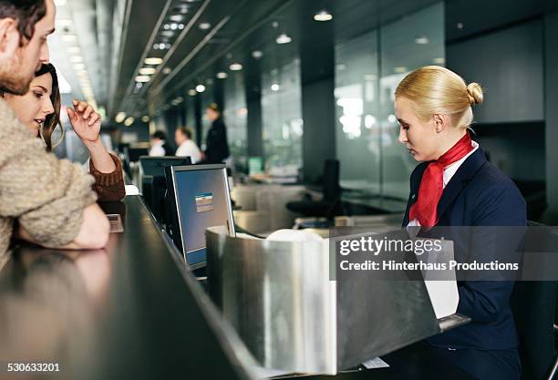 Check In Airplane 3,081 Checking In At Airline Counter Stock Photos, High-Res Pictures ...