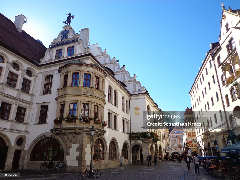 Platzl in Munich, Hoefbrau, Germany