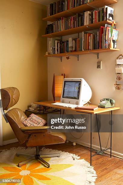 Actor James Tupper's home is photographed for InTouch Weekly Magazine in 2007 in Los Angeles, California.