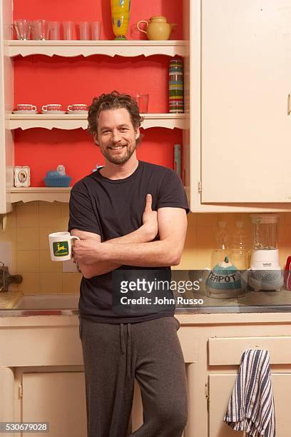 Actor James Tupper is photographed for InTouch Weekly Magazine in 2007 at home in Los Angeles, California.