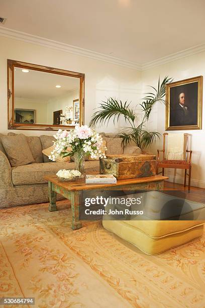 Jack Coleman at Home in Los Angeles, California.