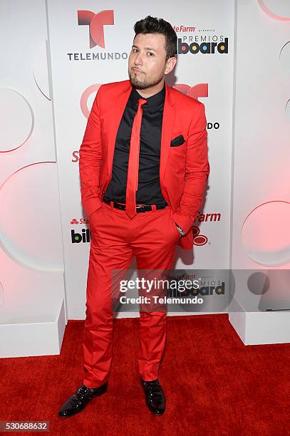 Backstage -- Pictured: Roberto Tapia backstage during the 2014 Billboard Latin Music Awards, from Miami, Florida at BankUnited Center, University of...