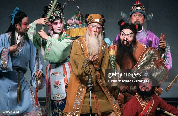 traditional peking opera performance - peking opera stock pictures, royalty-free photos & images