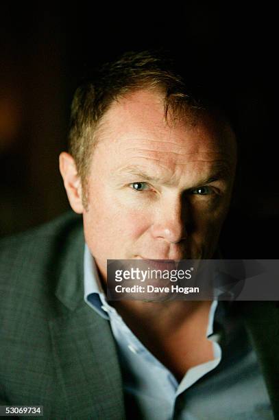 Former Live Aid artist, Spandau Ballet member Gary Kemp, poses for a portrait to commemorate the 20th anniversary of Live Aid, on June 14, 2005 in...