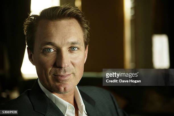 Former Live Aid artist, Spandau Ballet member Martin Kemp, poses for a portrait to commemorate the 20th anniversary of Live Aid, on June 14, 2005 in...