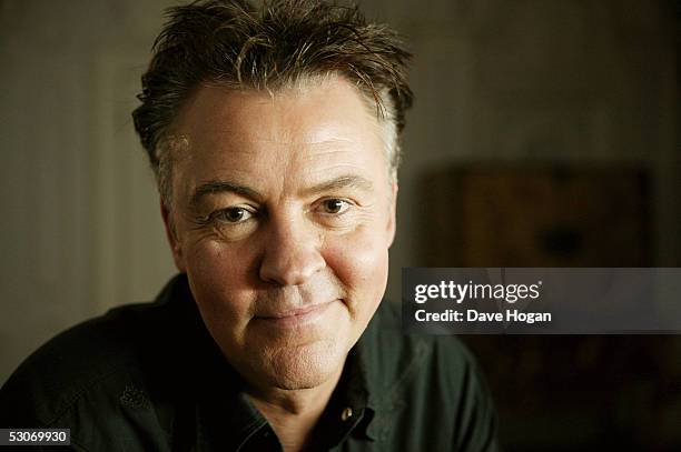 Former Live Aid artist Paul Young poses for a portrait to commemorate the 20th anniversary of Live Aid, on June 14, 2005 in London, England. The...