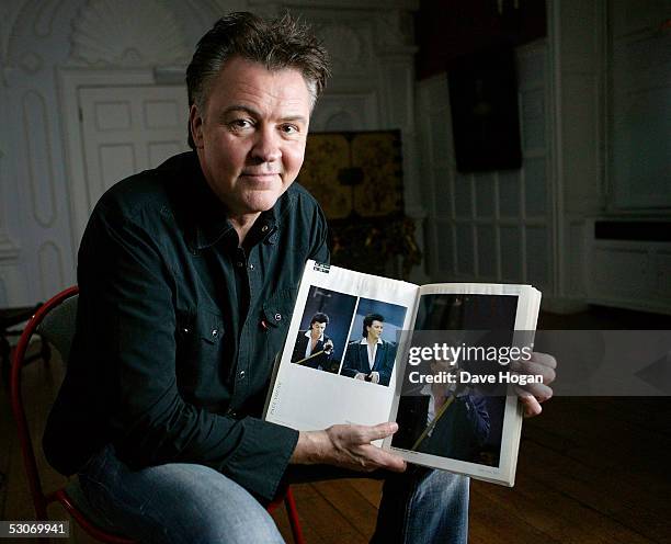 Former Live Aid artist Paul Young poses for a portrait to commemorate the 20th anniversary of Live Aid, on June 14, 2005 in London, England. The...