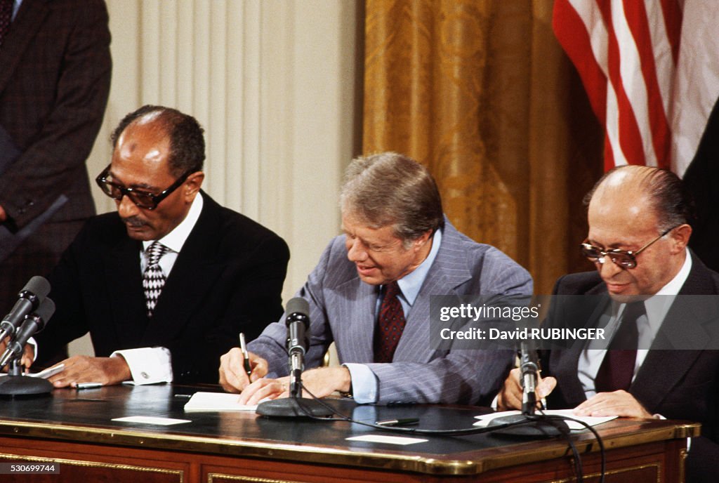 Signing of the Camp David Accord