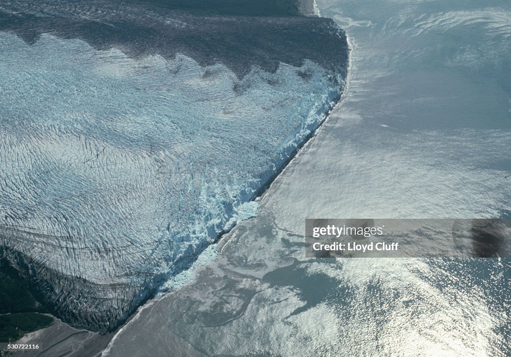 Malaspina Glacier and Yakutat Bay
