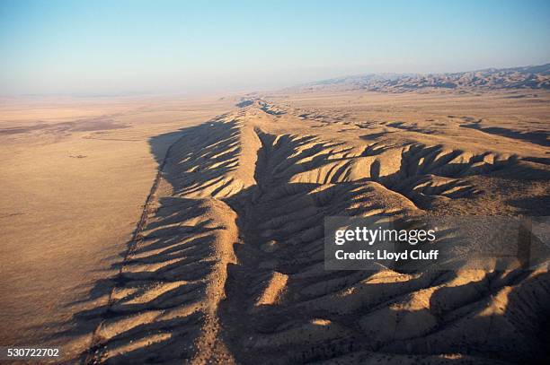 san andreas fault - san andreas fault stock pictures, royalty-free photos & images