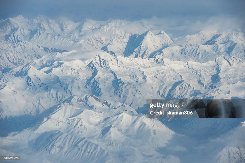 Himalayas Mountain range on the way to leh ladakh