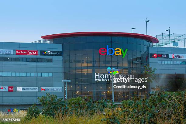 ebay office in netanya - exterior views of ebay inc headquarters ahead of earns stock pictures, royalty-free photos & images