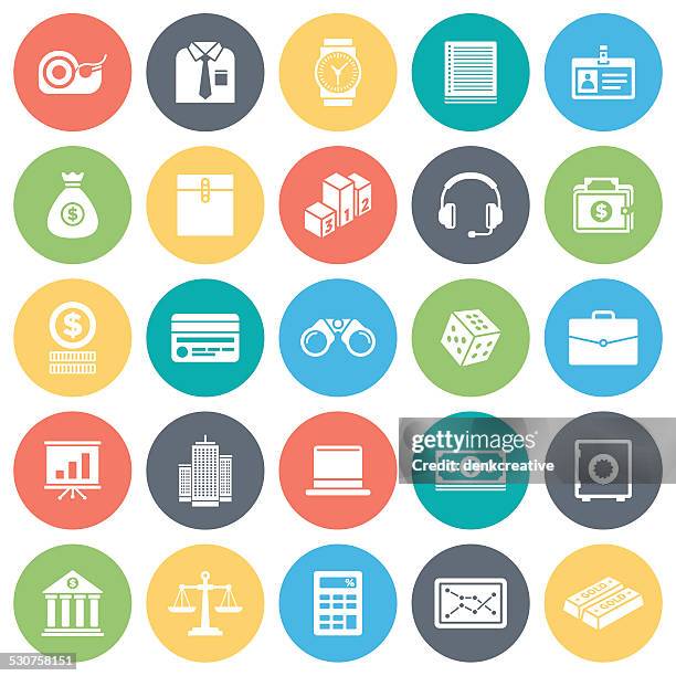 business icons - financial opportunity icon stock illustrations