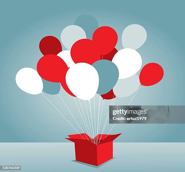 valentine's day - creative packaging stock illustrations