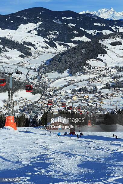 wagrain alpi, austria - - pejft foto e immagini stock