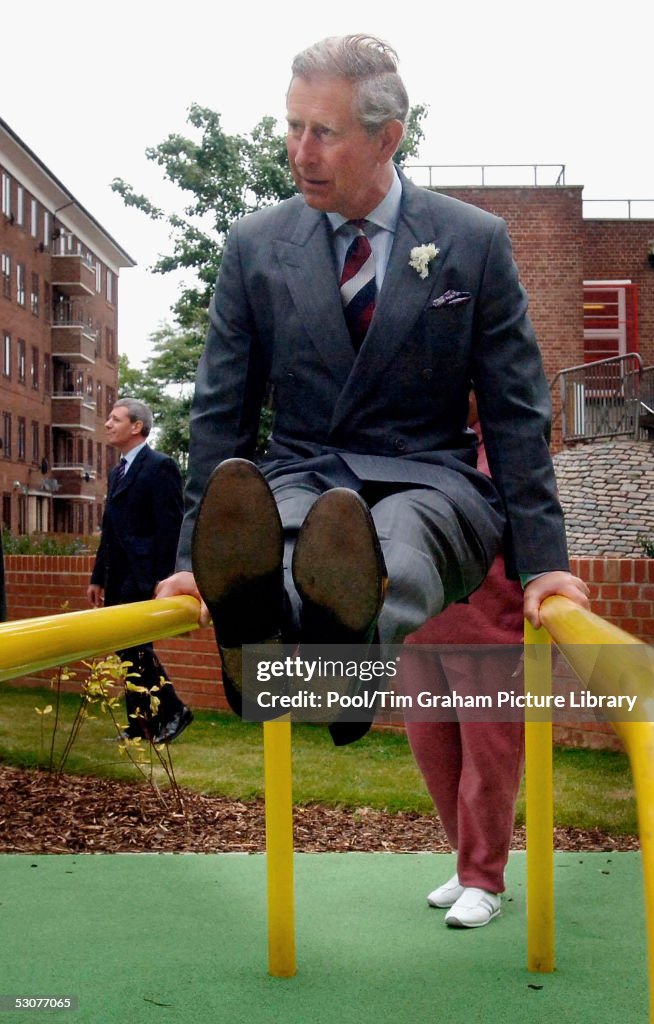 Prince Charles Visits Wigan Estate Projects