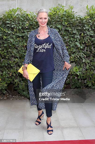 Petra van Bremen attends the 'Nathan Sawaya: The Art Of The Brick' Exhibition Opening on May 11, 2016 in Hamburg, Germany.