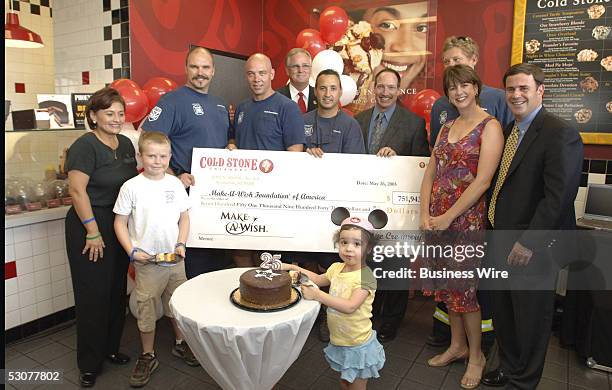 Martha Mariscal, store owner; J.J., Make-A-Wish child; Mike Billingsley, Phoenix Fire Department; Todd Dunnington, Phoenix Fire Department; Donald...