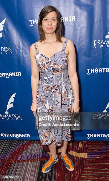 Actress Jeanine Serralles attends the 2016 Drama Desk Awards Nominees Reception at The New York Marriott Marquis on May 11, 2016 in New York City.