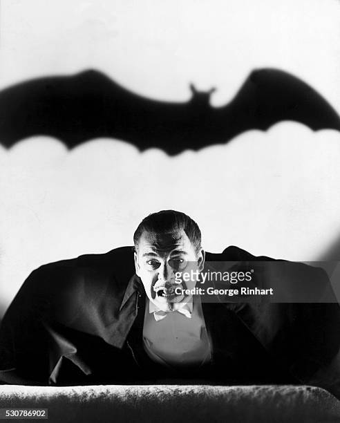 Actor Lon Chaney, Jr. Stars as a vampire in the 1943 film Son of Dracula.