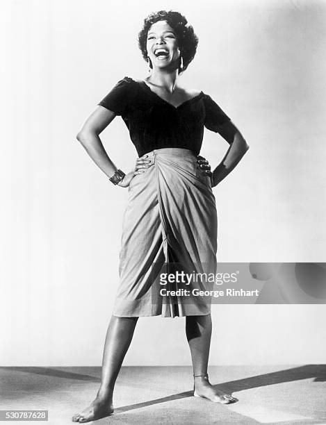 Publicity still of Dorothy Dandridge as Carmen Jones.