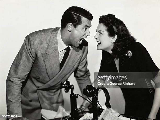 Scene from the 1940 film His Girl Friday.