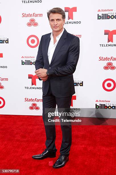 Red Carpet -- Pictured: Juan Soler arrives at the 2014 Billboard Latin Music Awards, from Miami, Florida at the BankUnited Center, University of...