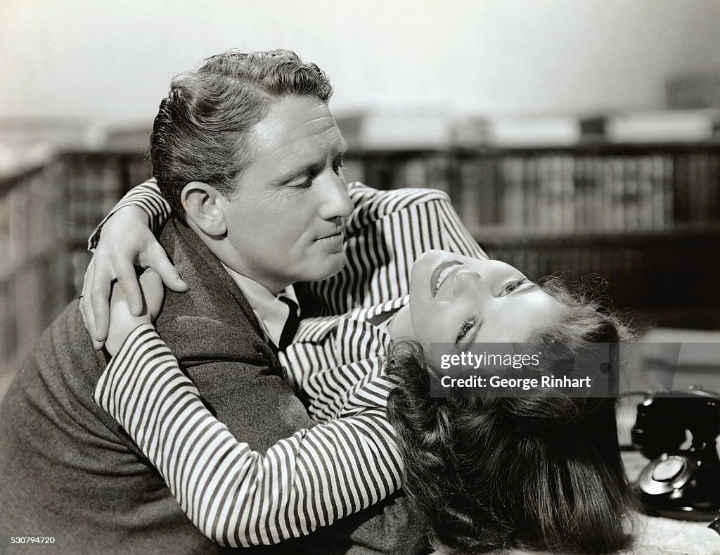 Tracy and Hepburn in Woman of the Year