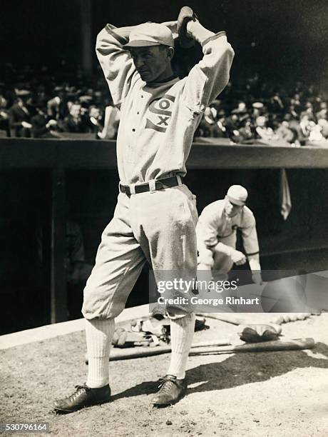 Photo shows Charlie Robertson of the Chicago White Sox, who ten days ago pitched a perfect no run, no hit game against Detroit, and who downed the...