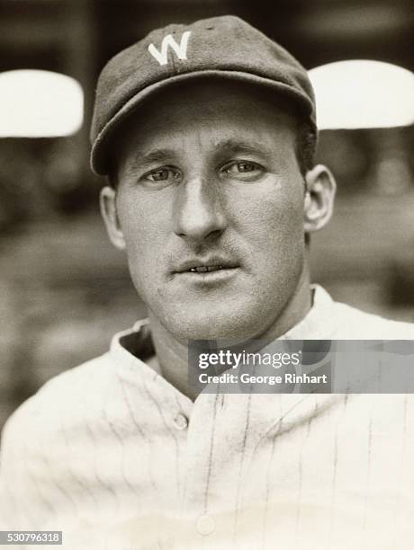 Photo shows Goose Goslin, leading batsman in the American League. Manush led by one point a week ago, but Goslin gained four points during the week...