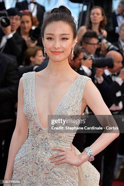 Guest arrives at the Opening Gala Dinner during the 69th Annual Cannes Film Festival on May 11, 2016 in Cannes, France.