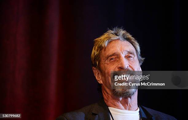 John McAfee founder of McAfee anti virus/security software was the keynote speaker for the 10th anniversary Rocky Mountain Information Security...