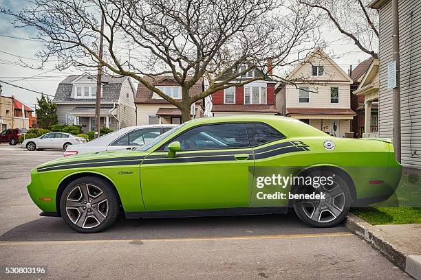 dodge challenger - dodge challenger stock pictures, royalty-free photos & images