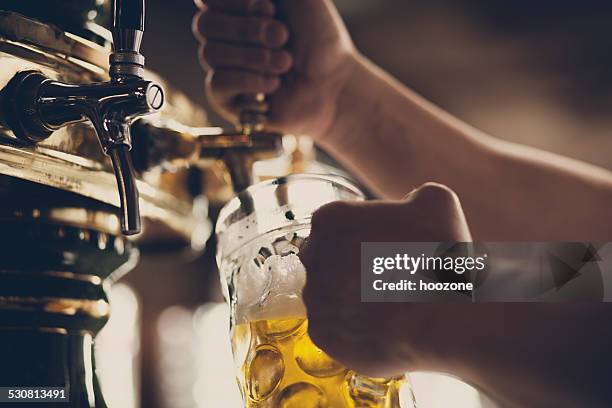 beer - beer pump stock pictures, royalty-free photos & images