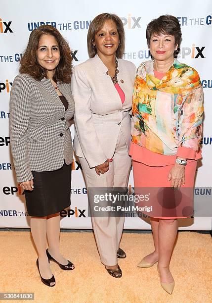 Neera Tanden, Moderator, President and CEO, Center for American Progress, Rep. Robin Kelly and Valerie Jarrett, White House Senior Advisor to U.S....