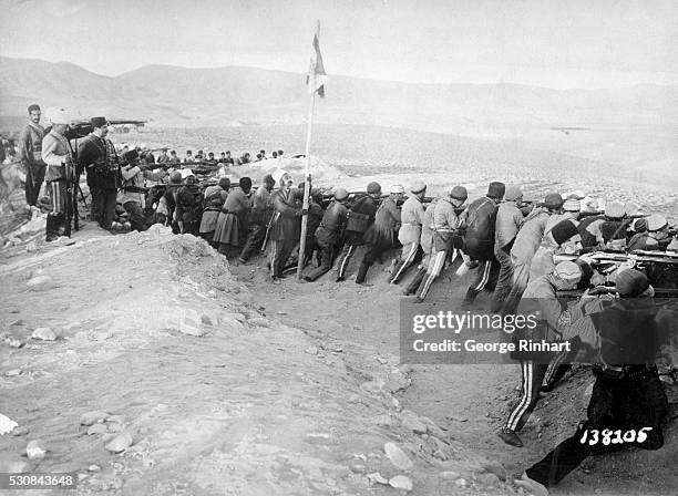 First photographs of Russo-Persian War, which resulted in the dismissal of the American Treasurer General of the Persian government, Morgan W....