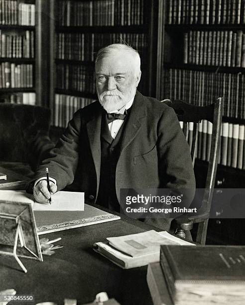 Andrew Carnegie , American industrialist and humanitarian. Born in Dunfermline, Scotland. Arrived in the United States in 1848. Entered the iron and...