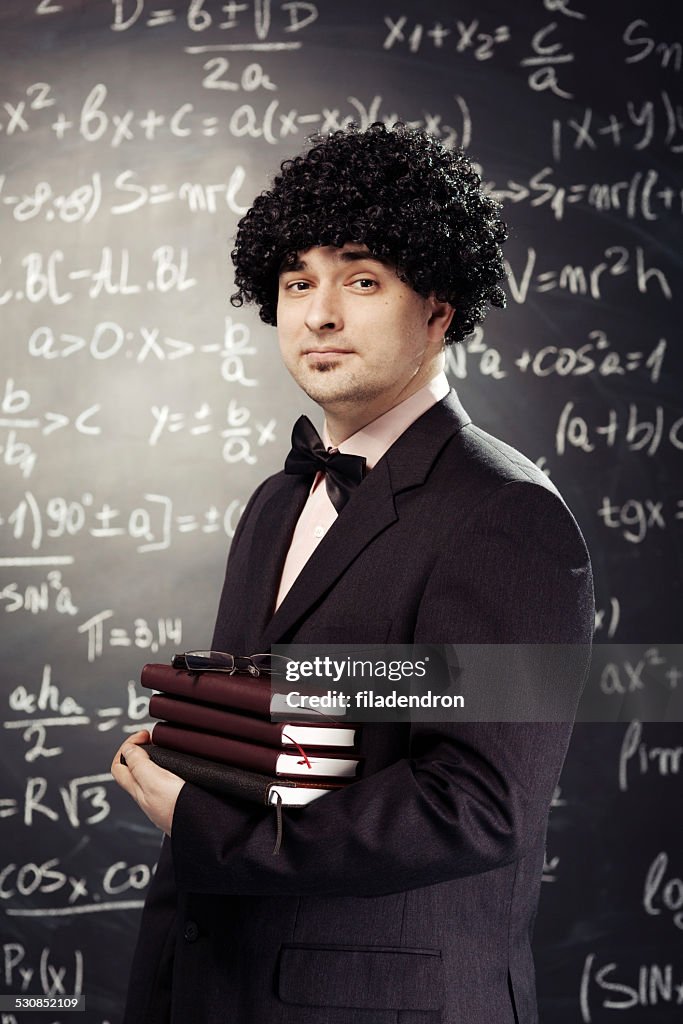 Math Teacher Simple Math Math Teacher High-Res Stock Photo - Getty Images
