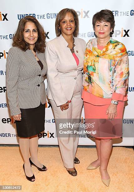 Neera Tanden, Moderator, President and CEO, Center for American Progress, Rep. Robin Kelly and Valerie Jarrett, White House Senior Advisor to U.S....