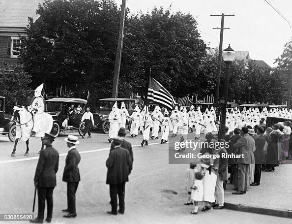 Klansmen Marching