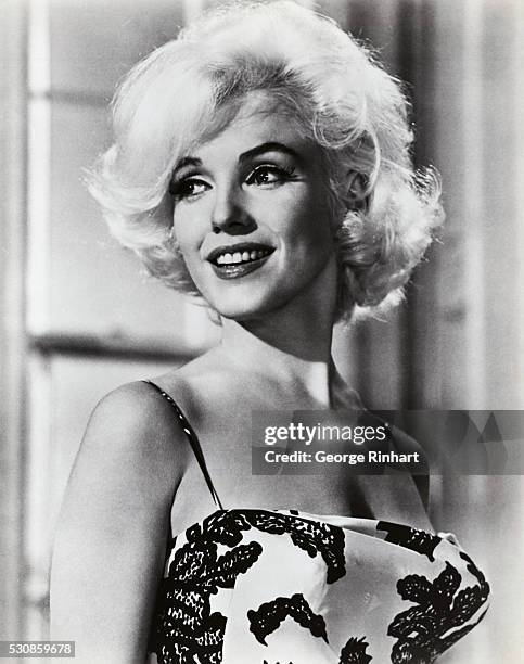 Marilyn Monroe portraying Ellen Wagstaff Arden in the 1962 comedy Something's Got to Give. The George Cukor film was never completed due to the death...