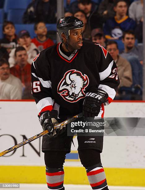 Boston Bruins at Buffalo Sabres, March 11, 2004 And Player Mike Grier.