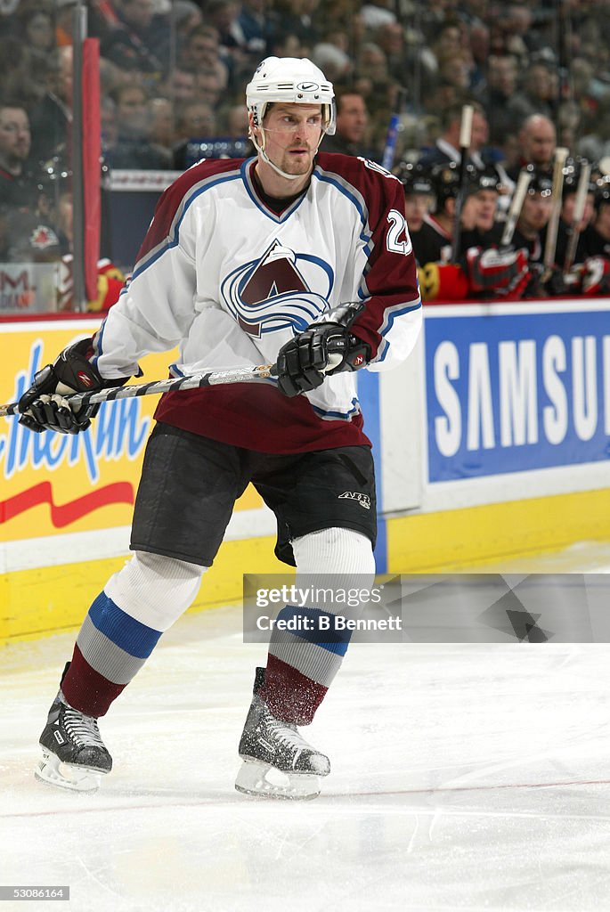 Colorado Avalanche vs Ottawa Senators...