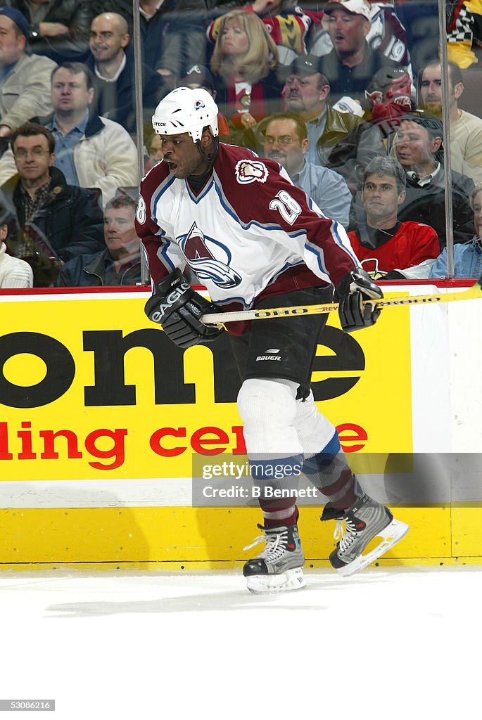 Colorado Avalanche vs Ottawa Senators...