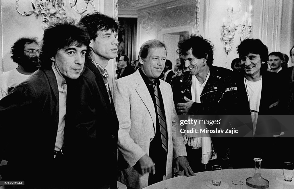 The Rolling Stones Meeting Vaclav Havel